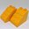 LEGO DUPLO 2 Stück Dachsteine dunkles gelb NEU