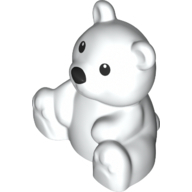 LEGO DUPLO 10961 10915 10926 Pandabär Teddybär weiß NEU