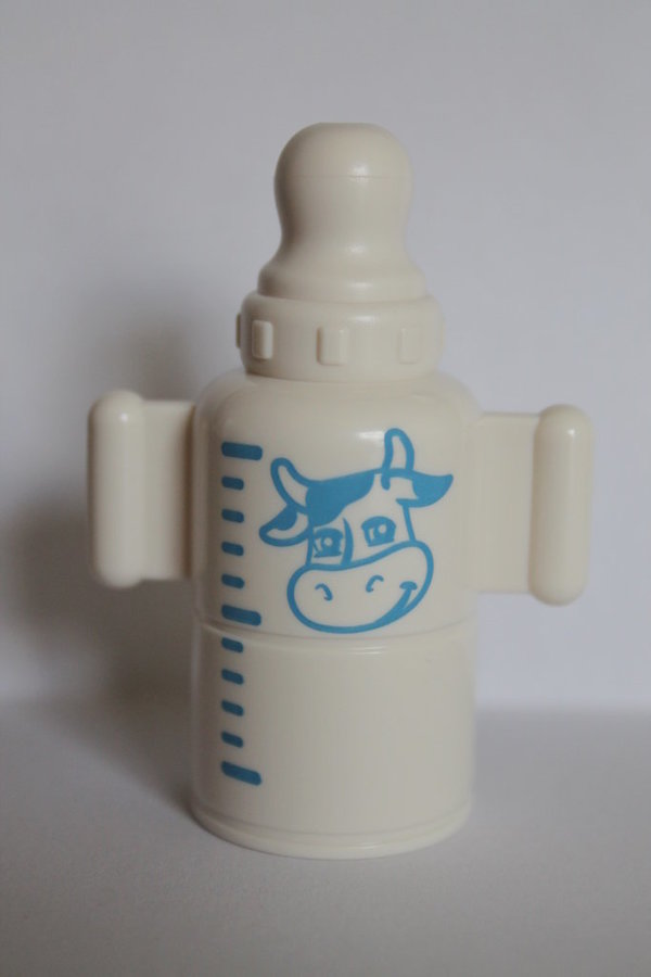 LEGO DUPLO Nuckelflasche / Milchflasche weiß für Baby oder Tiere NEU