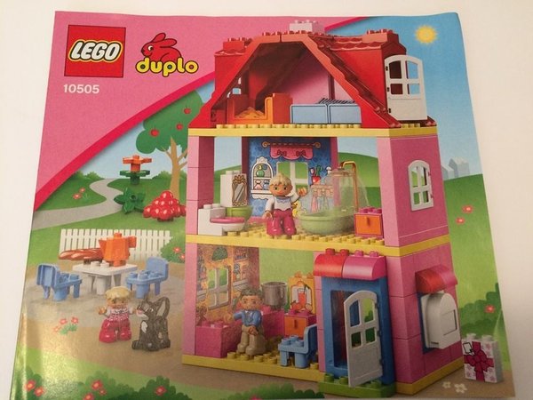 LEGO DUPLO Bauanleitung 10505 Familienhaus NEU ungelesen