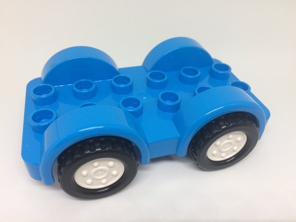 LEGO DUPLO 10851 Fahrzeugunterteil / Chassis / Fahrgestell blau NEU