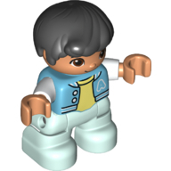 LEGO DUPLO 10925 Figur kleiner Junge weiße Hose NEU