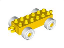 LEGO DUPLO 10954 Eisenbahn Anhänger gelb NEU